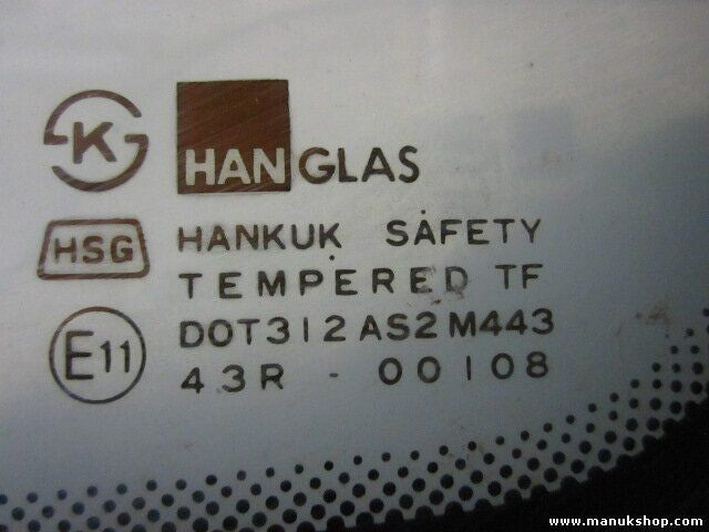 Heckklappe Scheibe Mercedes Benz M-Klasse 43R00108 43R-00108 DOT312AS2M443
