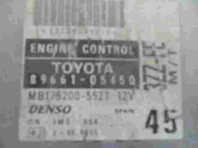 Motorsteuergerät Toyota Avensis T220 T25 T22 3ZZFE 8966105450 DENSO MB1752005521