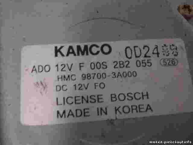 Heckwischermotor wischermotor hinten Hyundai Trajet 987003A000 F00S2B2055