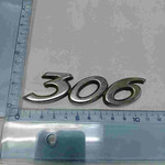 Emblema / Emblem / Embleme / Peugeot 306 7706 1 ABS 10cm.