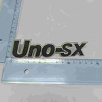 Emblema / Emblem / Embleme / Fiat Uno SX 13cm.