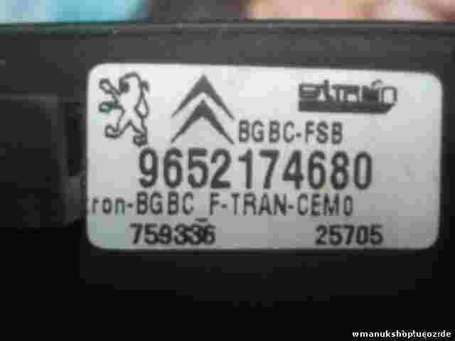 Steuergerät Sitzheizung Peugeot 407 607 Citroen C5 C6 C4 9652174680 BGBC-FSB