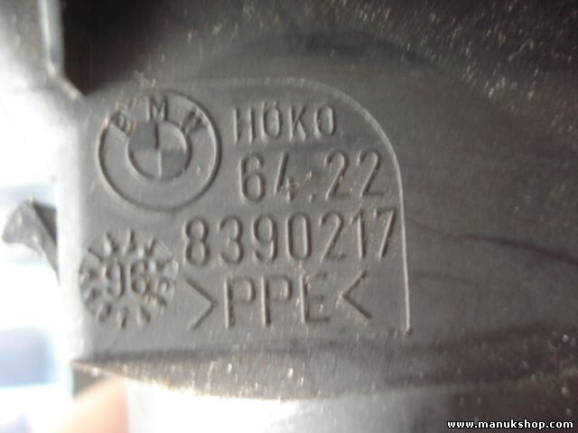 Lüftungsdüse Luftdüse Luftausströmer BMW E36 64228390217 8390217 PPE