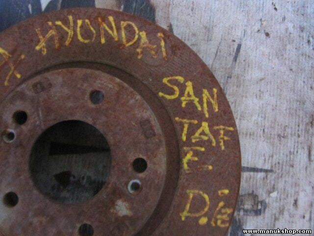 Bremsscheibe Hyundai Santa Fé I SM 2.0 CRDi 4x4 2001/04-2006/03 83 KW, 113 PS