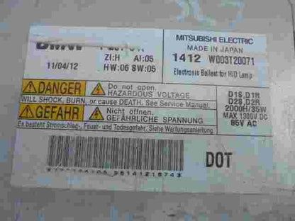 Xenon Steuergerät BMW 318i W003T20071 Mitsubishi HW.06 SW.05