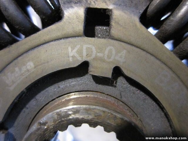 Kupplungsdruckplatte Kia Sportage 2.0 td 12.96-12.01 83CV /61KW KD-04 VALEO