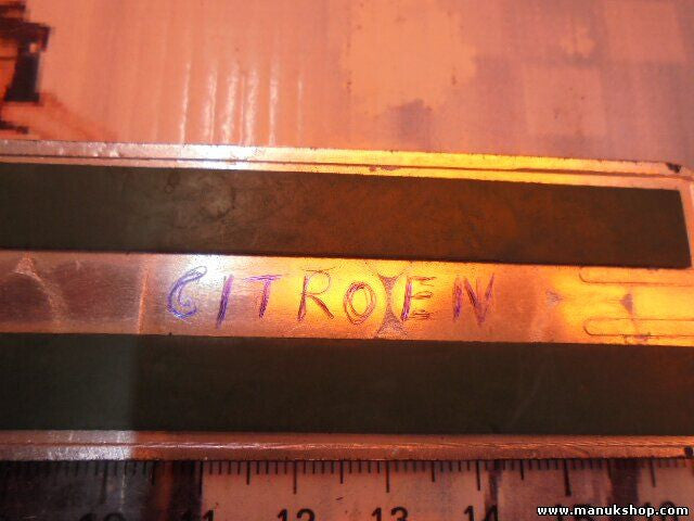 Emblem Logo CITROEN BX 16 TRS