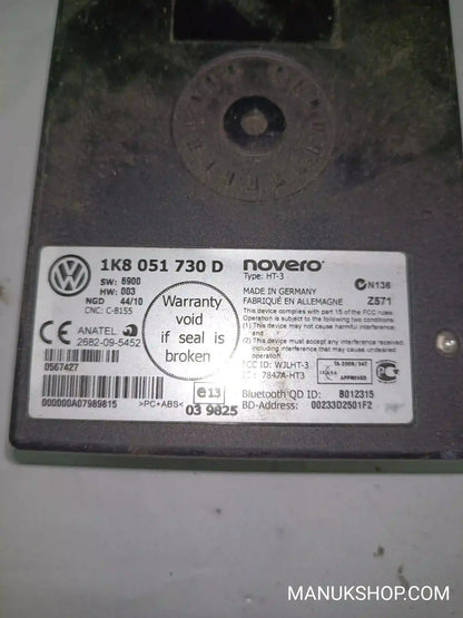 Steuergerät Interface VW Volkswagen Passat B6 B7   1K8051730 1K8 051 730 D