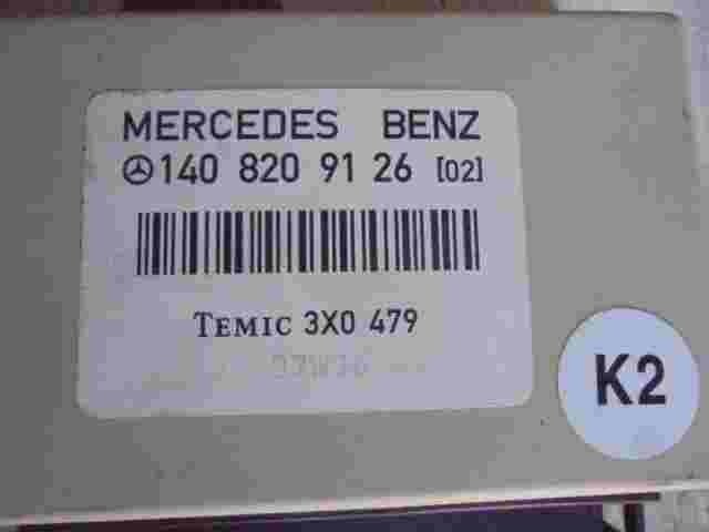 Steuergerät Alarm Mercedes W140 400SEL SL320 CL500 1408209126 TEMIC 97W36 3X0479