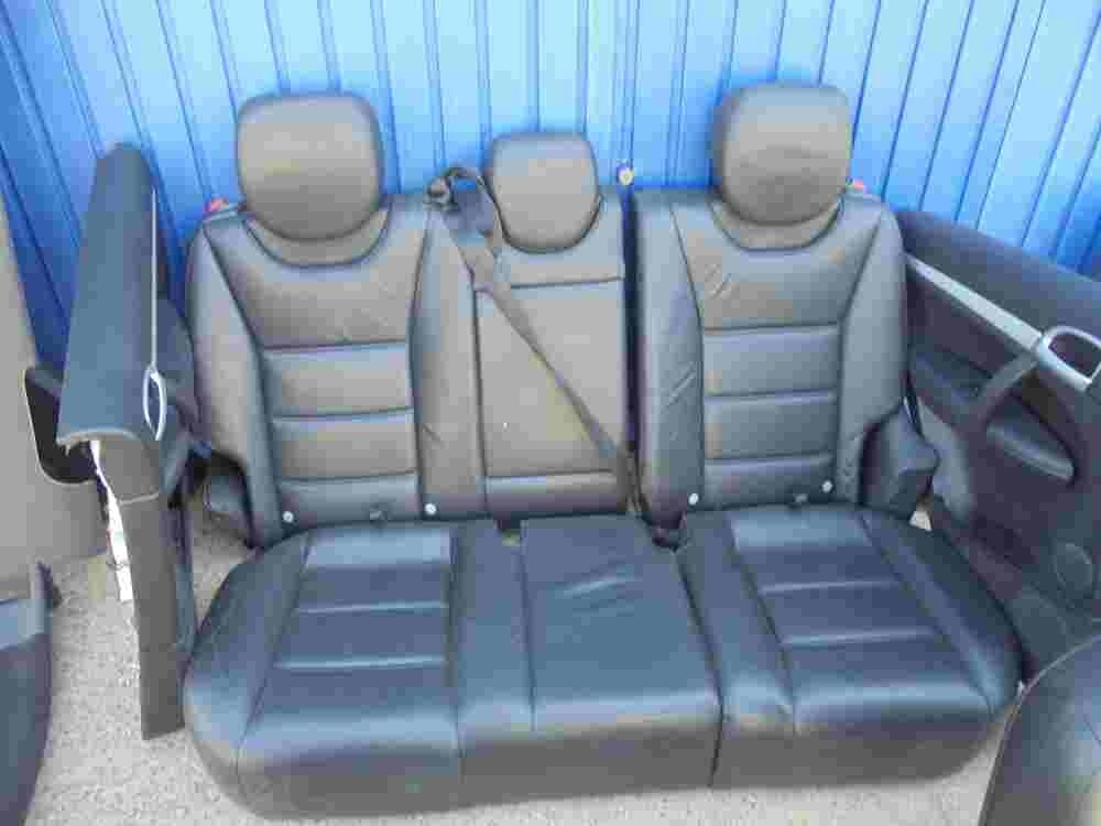komplett sitz Lederausstattung schwarz Porsche Cayenne 9PA 2007-2009
