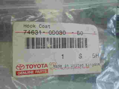 Coat Hook / Toyota Yaris 746310D030B0 74631-0D030-B0