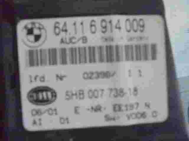 Klimabedienteil BMW 3 E46 64116914009 64.11-6 914 009 HELLA 5HB00773818