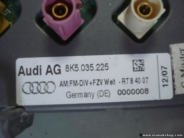 Antennenverstärker Audi A3 A4 A5 8K A6 8K5035225 8K5 035 225 AM FM-DIV+FZV