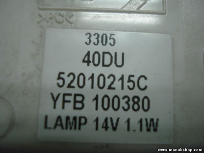 Uhr Digitaluhr Land Rover Freelander LAMP14V1.1W 52010215C YFB100380 YFB 100380