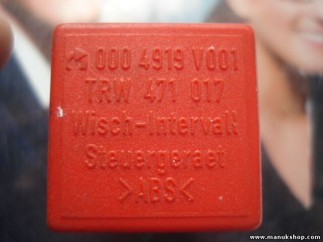 Relais Smart Fortwo MC01 000 4919 V001 TRW 471 017 0004919V001 TRW471017