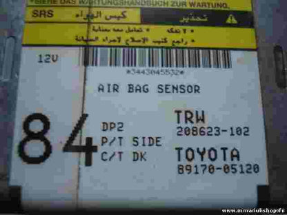 Airbagsensor Airbagsteuergerät Toyota Avensis II 2003-2008 8917005120 208623102