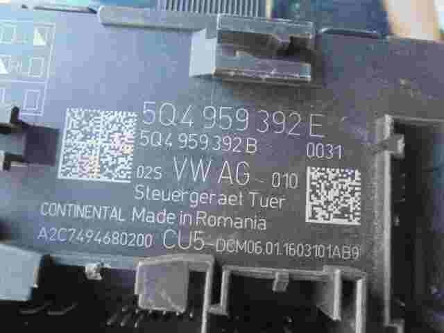 Türsteuergerät Seat Leon Scoda Octavia 5Q4959392E 5Q4959392B A2C7494680200