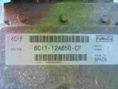 Motorsteuergerät Ford Tansit 6C1112A650CF 6C11-12A650-CF FoMoCo 4CFF DCU-104