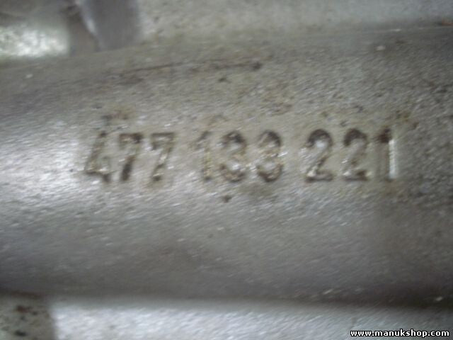Ansaugbrücke Porsche 924 1976-1988 477133221 477 133 221