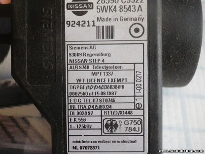 Schlüssel Lesespule Nissan Micra Primera Serena 28590C9922 28590 C9922 924211