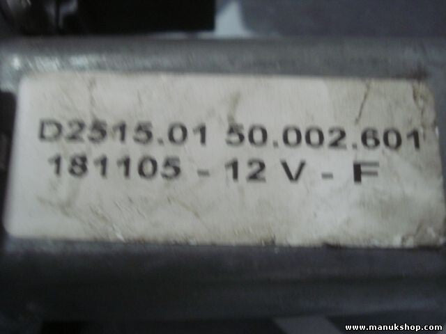 Fensterheber motor vorne links Fiat Stilo 192 MRP D2515-50002601 110302-12V-F