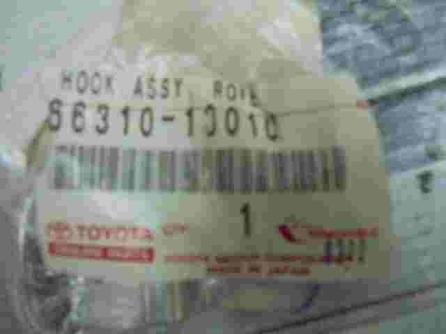 Hook Assy Rope Toyota Corolla E12 Auris 150 6631013010 66310-13010