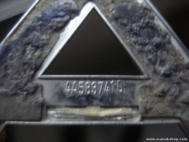 Emblem Logo Audi A A6 1996 6 cm 4A5837410D 4A583741D