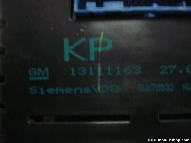 Bordcomputer Opel Astra GM MID GID 13111163KP 13111163 KP SIEMENS VDO 5WK70032