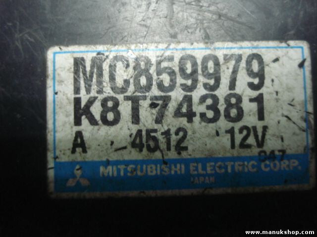 Elektronische Steuereinheit Klimaanlage Mitsubishi Canter MC859979 K8T74381