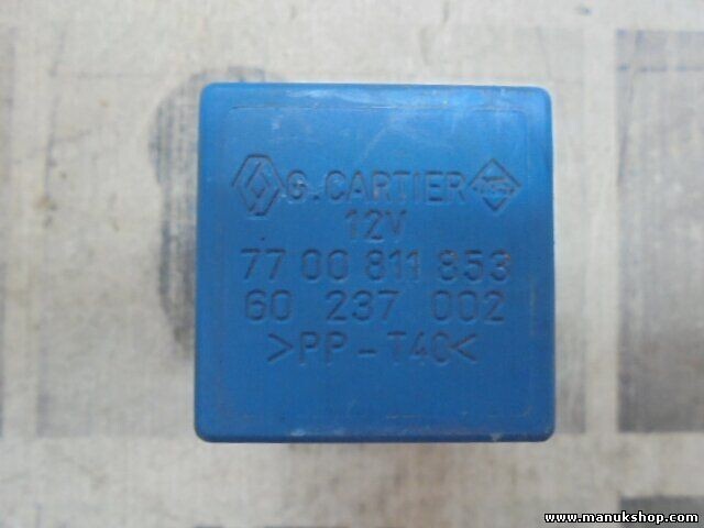 Relais Renault Master Twingo Clio Laguna Movano 7700811853   G.Cartier 60237002