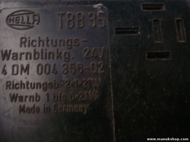 Steuergerät Warnblinkgeber Mercedes-Benz TBB35 HELLA 4DM00435602 4 DM 004 356-02
