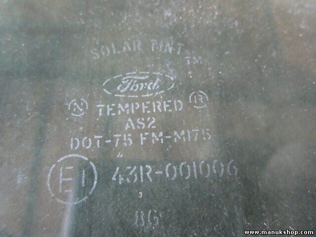 Türscheibe Seitenscheibe hinten links Ford Explorer 43R001006 DOT75FMM175