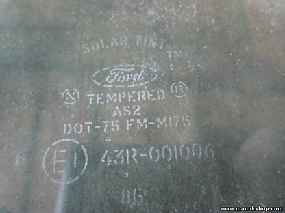 Türscheibe Seitenscheibe hinten links Ford Explorer 43R001006 DOT75FMM175