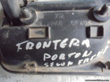 Türgriff Heckklappe Opel Frontera A 2.5 TDI 85KW 1992 - 1998