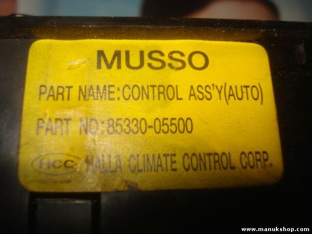 Klimabedienteil Ssangyong Musso Korando 8533005500 85330-05500