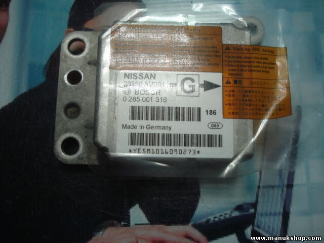 Airbagsensor Airbagsteuergerät  Nissan 285565M301 285565M301G BOSCH 0285001316