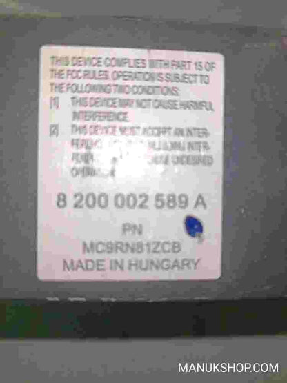 CD-Changer Renault Scenic MC9RN81ZCB 8200002589A 8 200 002 589 A 8200002656B