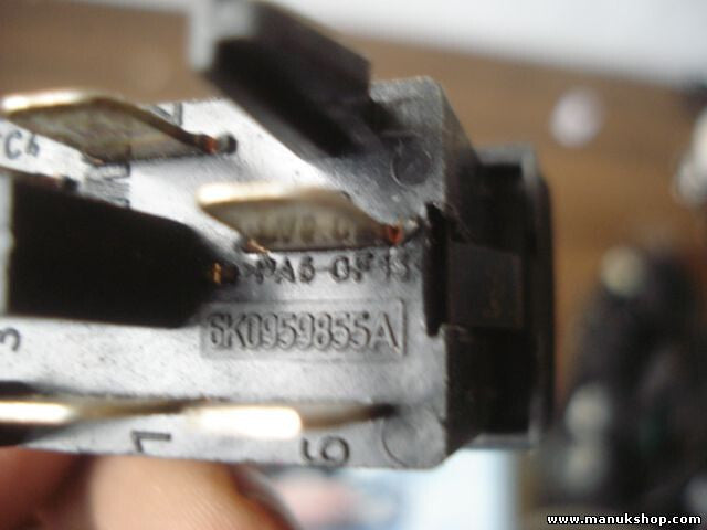 Fensterheber schalter Ibiza/Cordoba 6K Inca VW Polo 6K0959855A 6K0 959 855 A