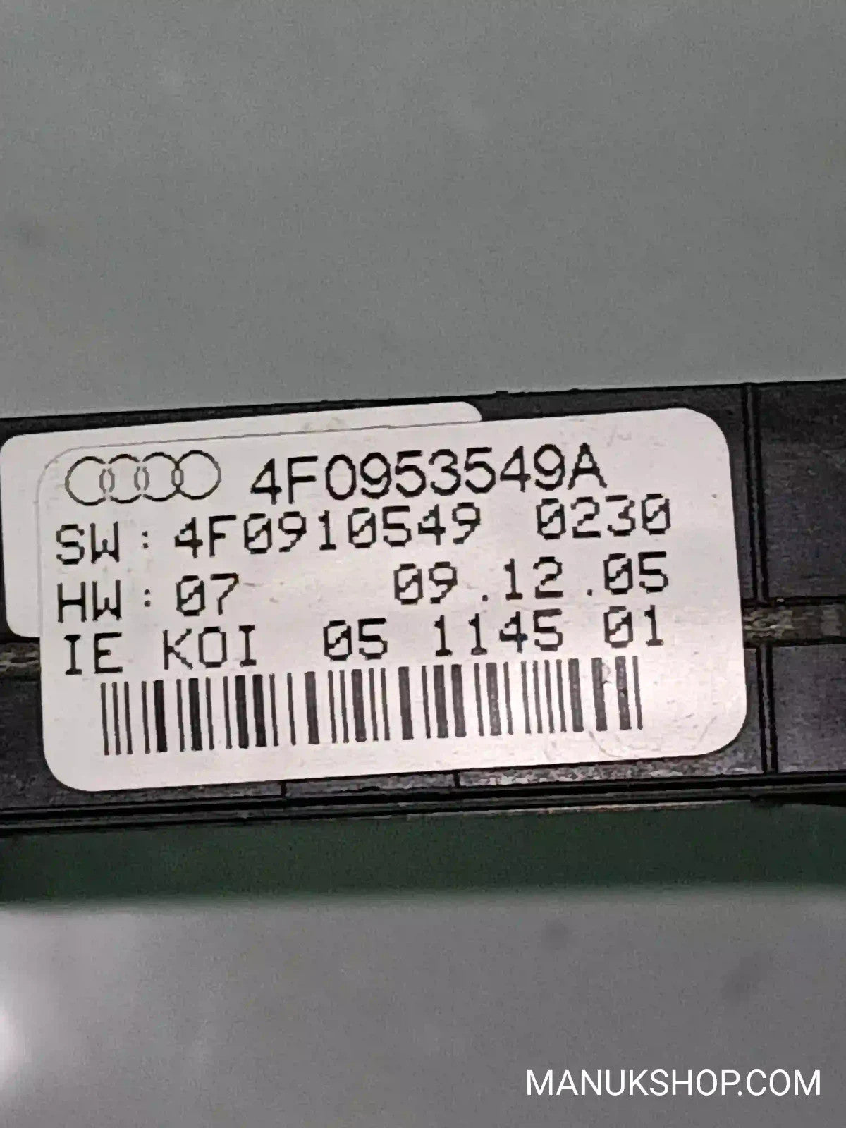 Schalter Lenkradverstellung Audi A6 4F C6 4F0910549 4F0 910 549  4F0953549A