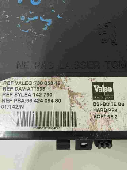 Sicherungskasten Peugeot 206 Partner Xsara Berlingo 9642409480 73005812 01142N