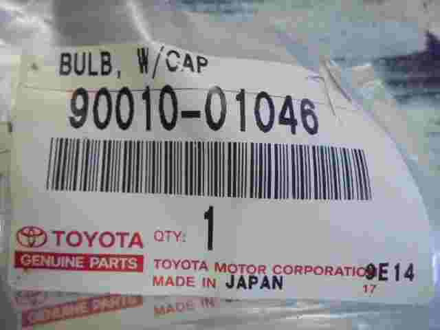 Bulb W/Cap  Toyota Celica 9001001046 90010-01046