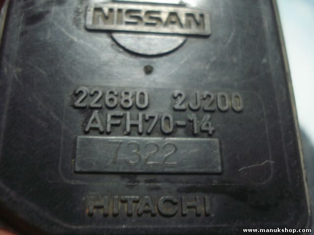 Luftmengenmesse Nissan Primera 226802J200 22680 2J200 AFH7014