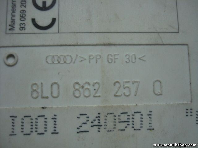 Zentralverriegelungspumpe Audi A3 A4 A6 8L0 862 257 Q 8L0862257Q 8LO862257Q