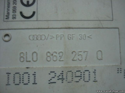 Zentralverriegelungspumpe Audi A3 A4 A6 8L0 862 257 Q 8L0862257Q 8LO862257Q
