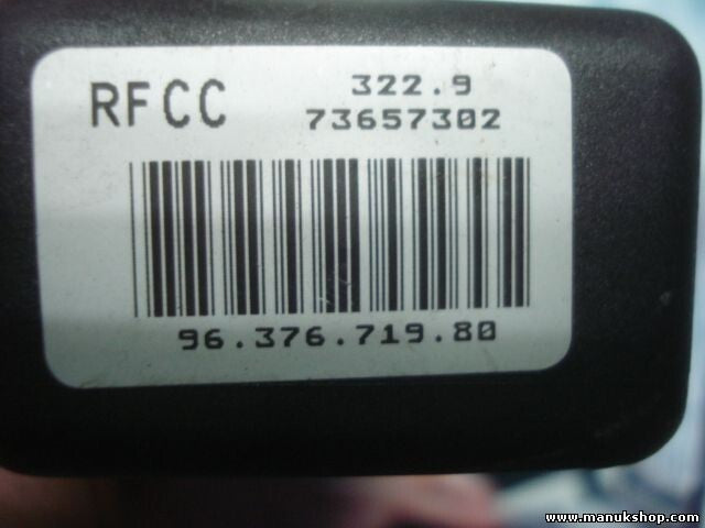 Steuergerät Zentralverriegelung Peugeot 405 Saxo 9637671980 RFCC 73657302