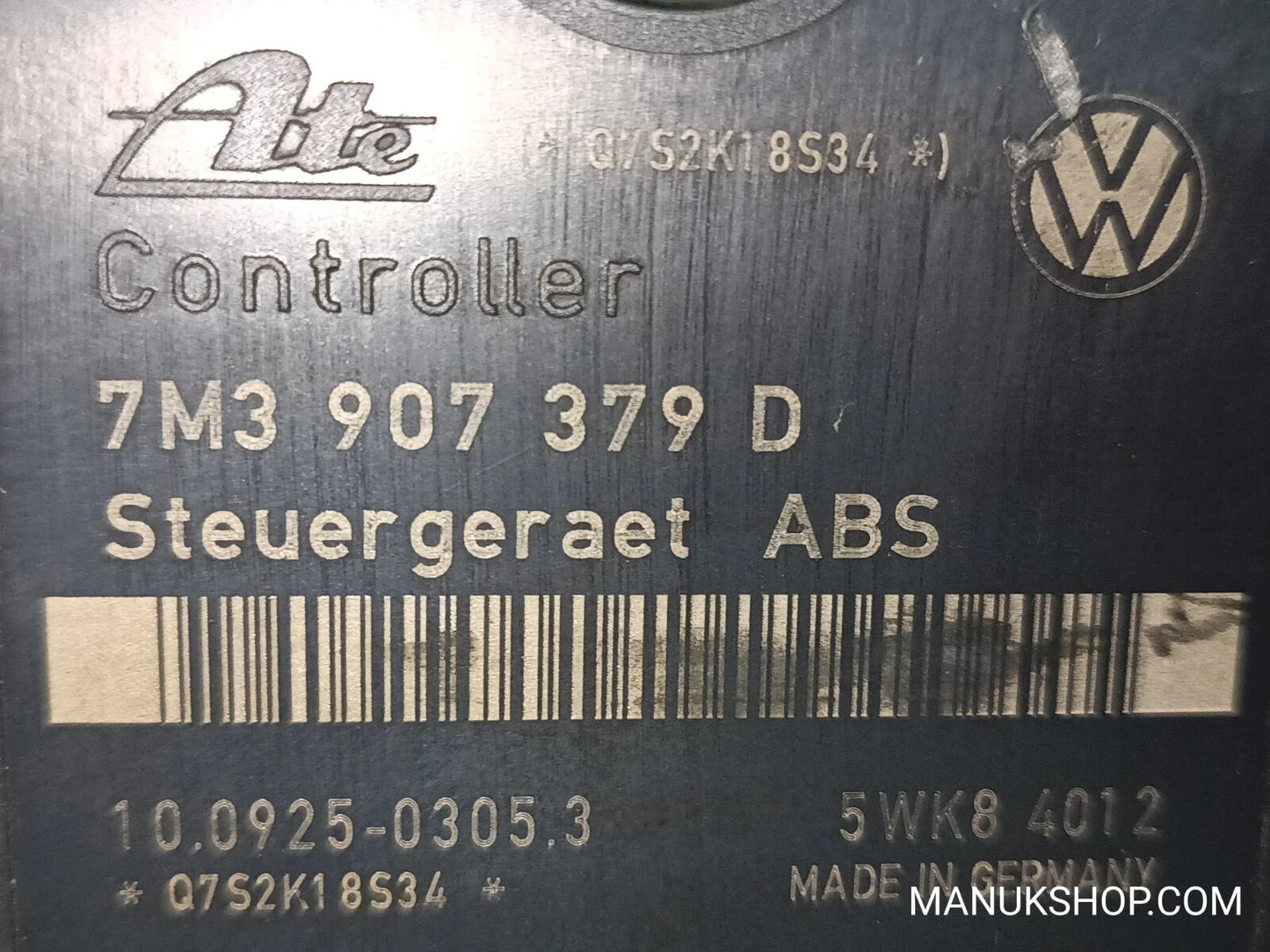 ABS Hydraulikblock VW Volkswagen 7M3907379D 7M3 907 379 D 10092503053 5WK84012
