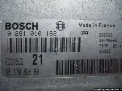Motorsteuergerät Peugeot 306 Citroen Xsara 9637089680 EDC15C221 0281010162