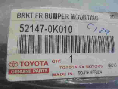 Bracket Front Bumper Mounting /Toyota Hilux 521470K010 52147-0K010