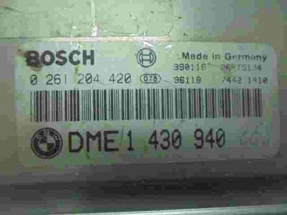 Motorsteuergerät BMW 3 E46 DME 1430940 1430432 7501310 BOSCH 0261204420 26RT5134