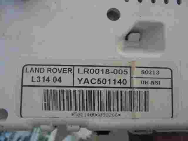 Kombiinstrument Tacho Land Rover Freelander YAC501140 LR0018005 L31404 S0213